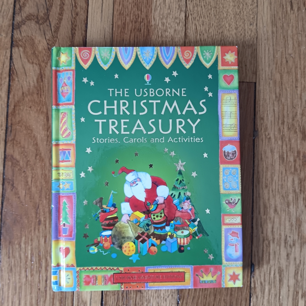 Usborne Christmas Treasury - Green and Red Festive Book